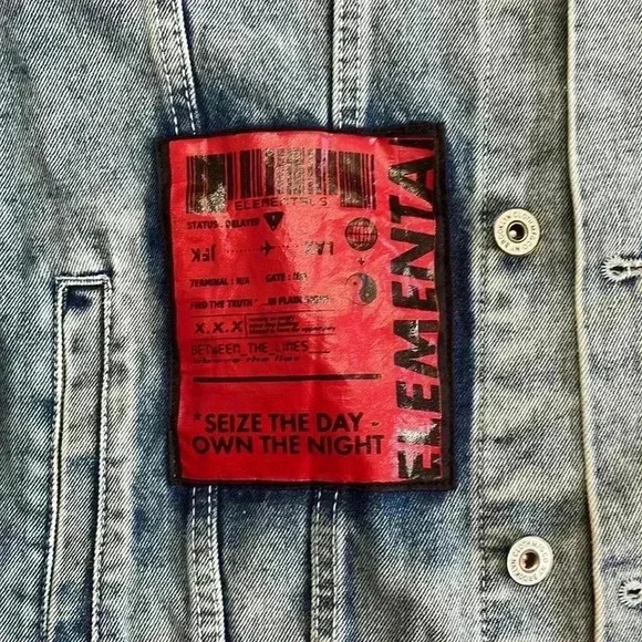 Brooklyn clothing Jean jacket NWT size Medium - Picture 2 of 10